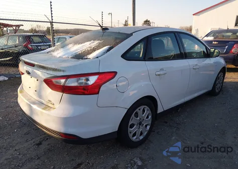 2012 Ford Focus Se from USA, damaged, VIN 1FAHP3F28CL396678
